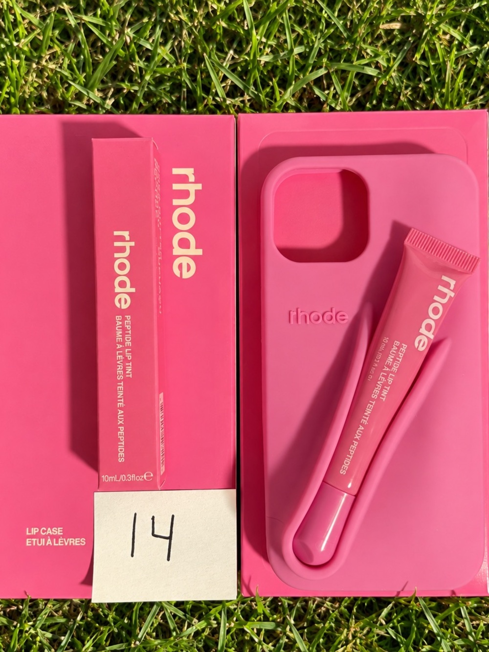 RHODE Lip Tint & Matching Case in Pink